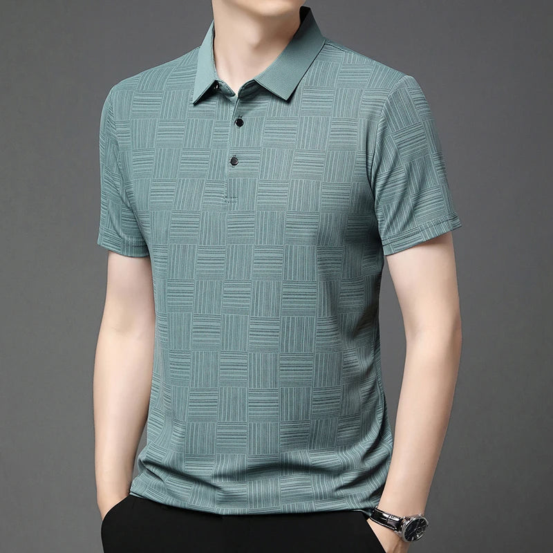 Breathable Cotton Polo Shirt