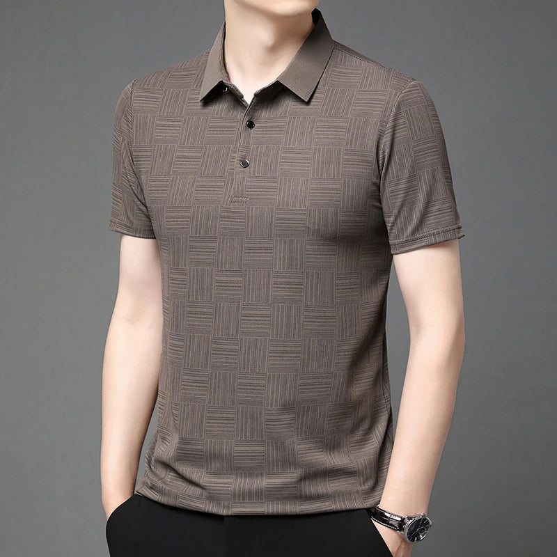 Breathable Cotton Polo Shirt