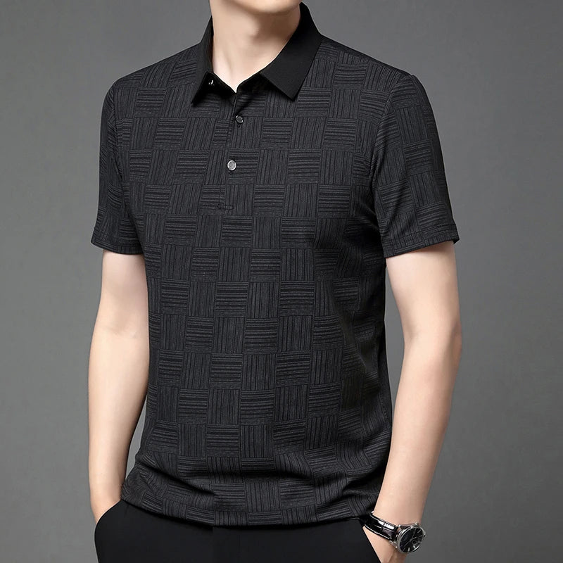 Breathable Cotton Polo Shirt