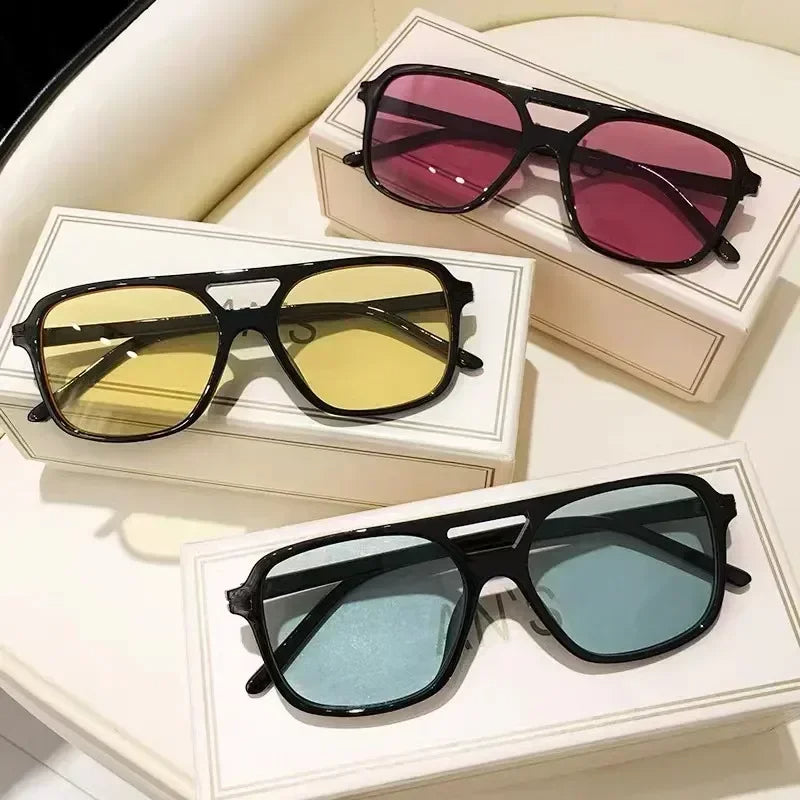 Vintage Square Sunglasses