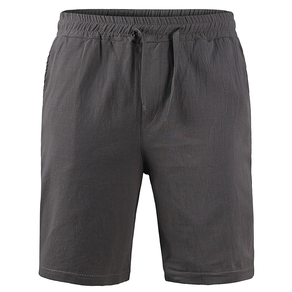 BreezeFit Men's Linen Shorts