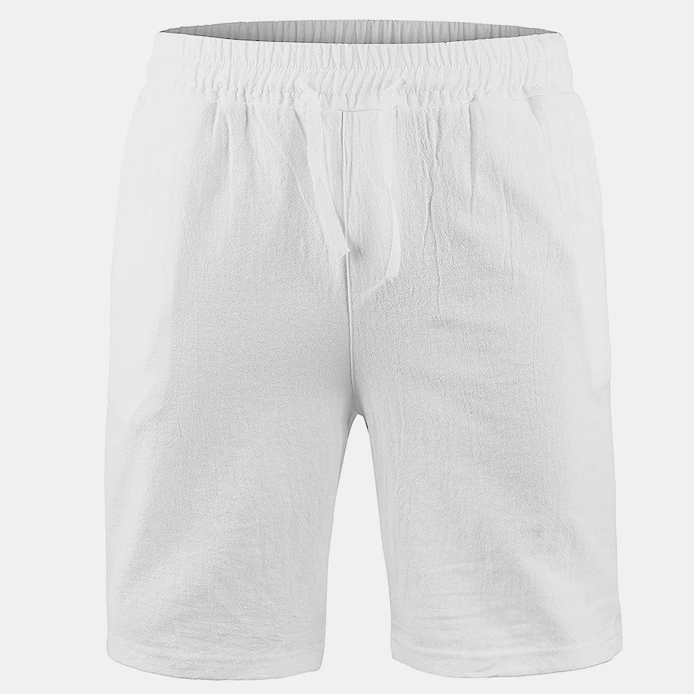 BreezeFit Men's Linen Shorts