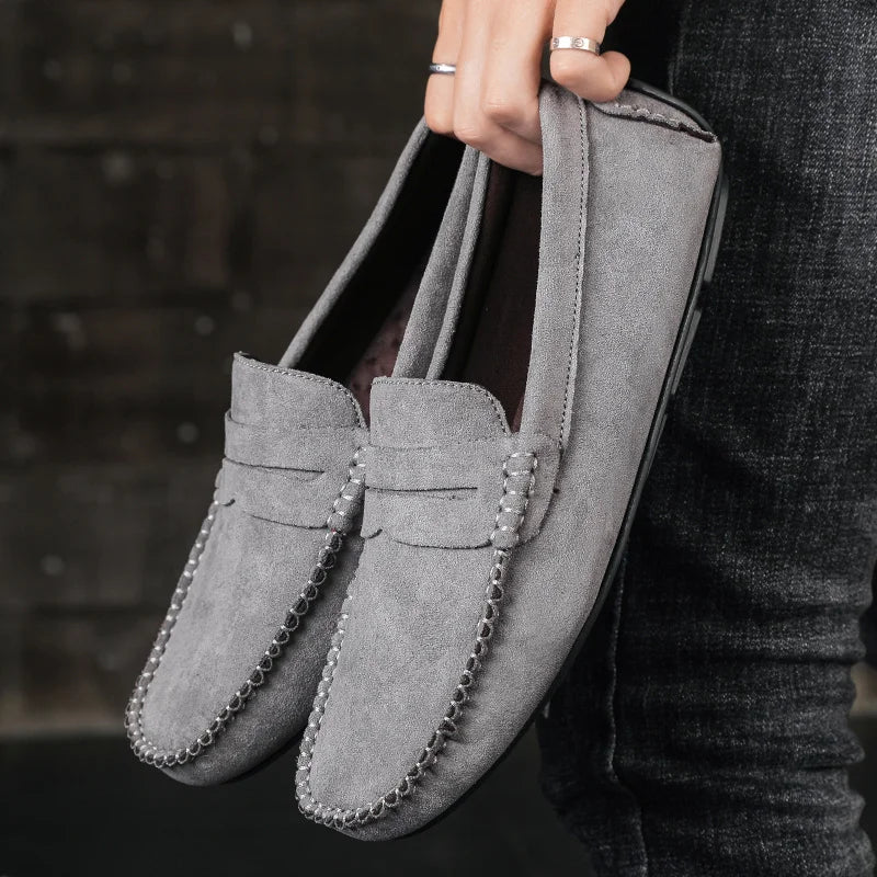 Luxury Men's Suede Loafers