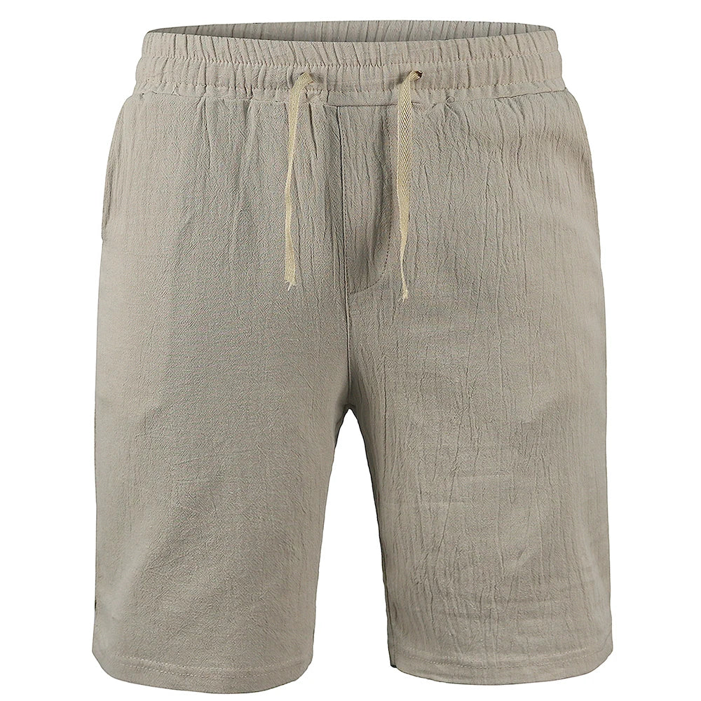 BreezeFit Men's Linen Shorts