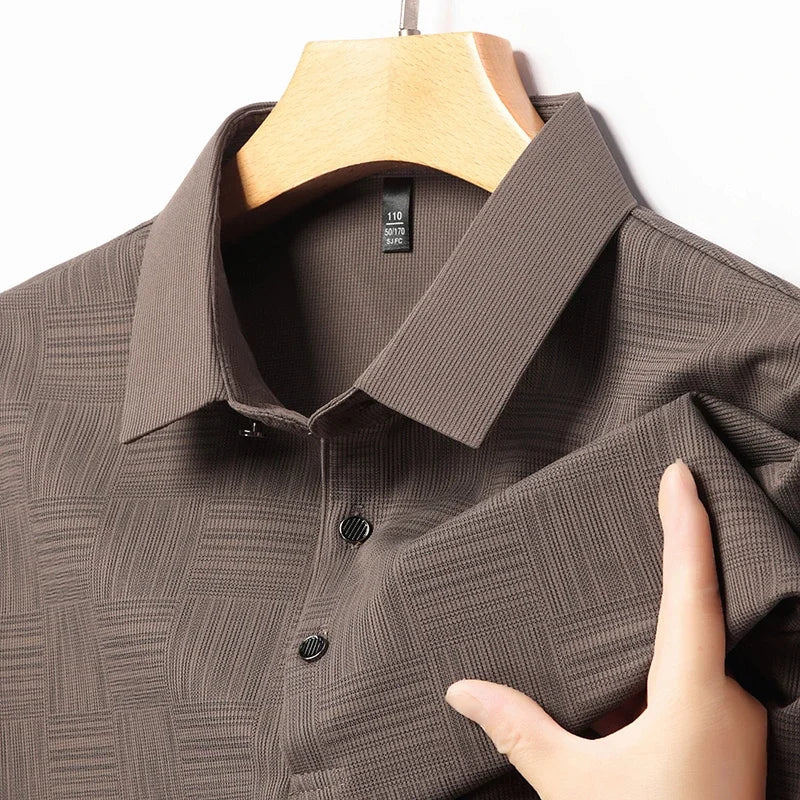 Breathable Cotton Polo Shirt