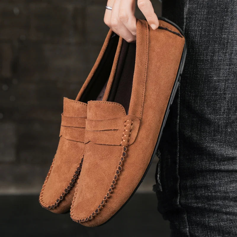 Luxury Men's Suede Loafers