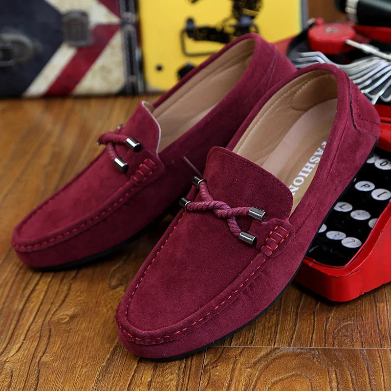 Spring Comfort Men’s Suede Loafers