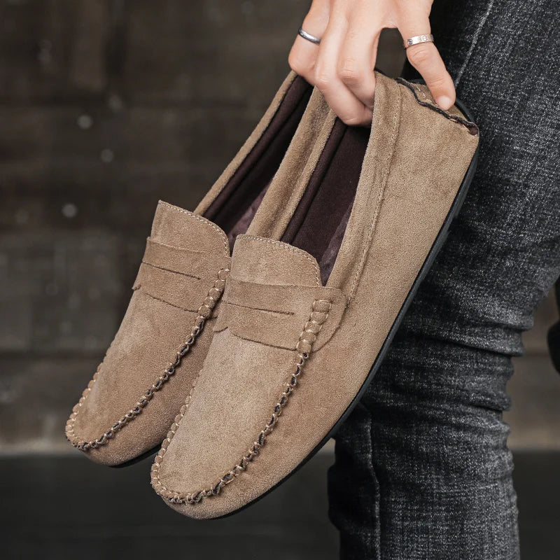 Luxury Men's Suede Loafers