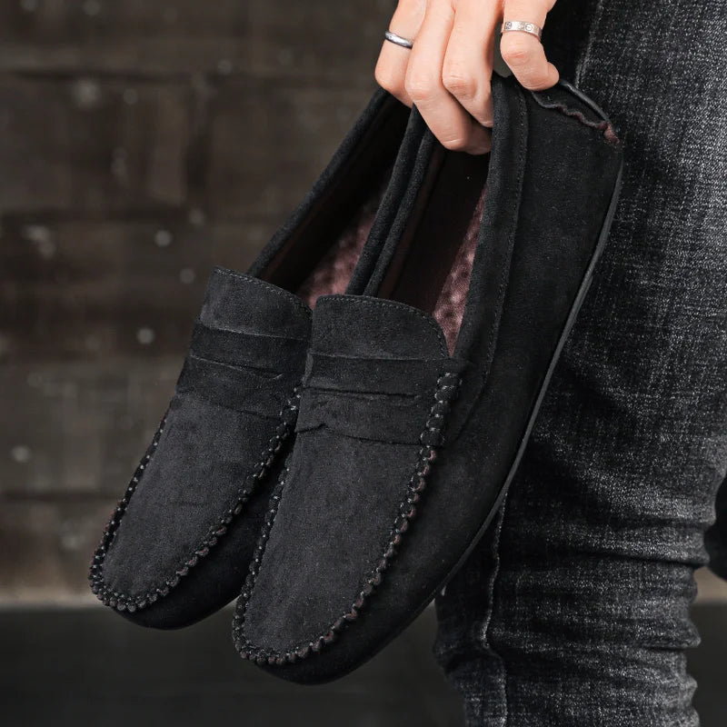 Luxury Men's Suede Loafers