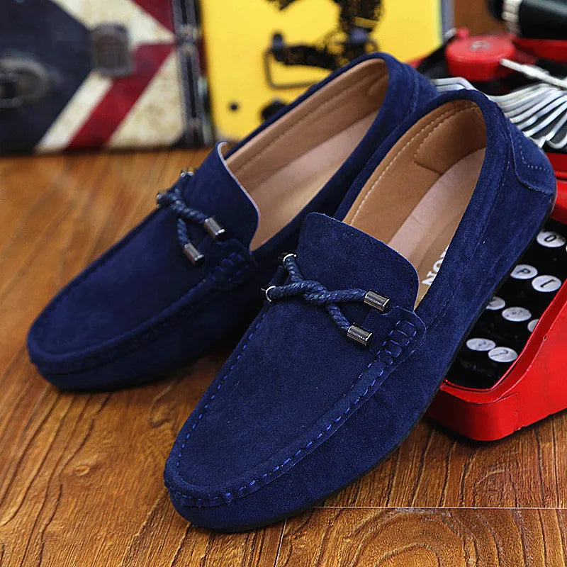 Spring Comfort Men’s Suede Loafers