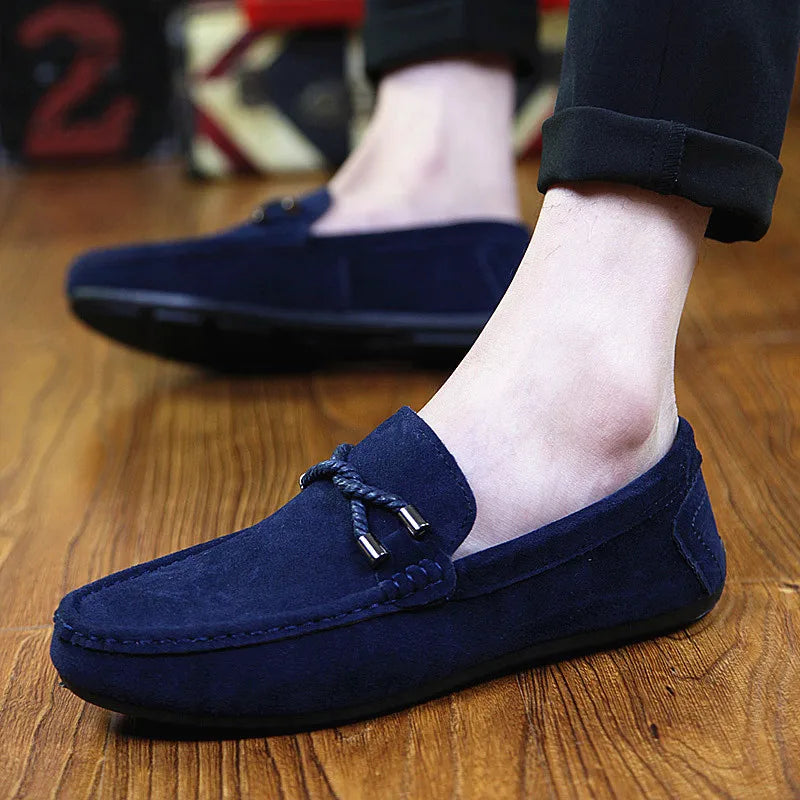 Spring Comfort Men’s Suede Loafers